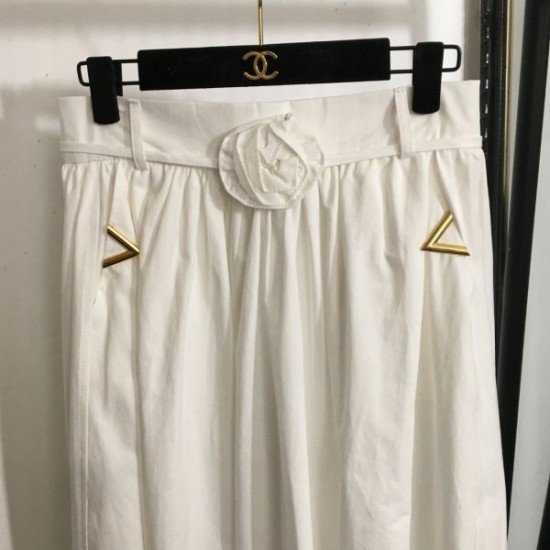 VALENTINO ヴァレンティノ 2025SS 爆発的人気再入荷 ロングスカート