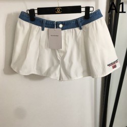 アレキサンダーワン (ALEXANDER WANG) 2025SS新作 ロゴバンド ショートパンツ 注目度上昇
