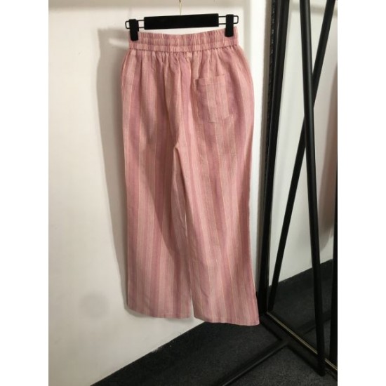 シャネル (CHANEL) 2025SS新作 ワイドレッグパンツ 夏のお出かけコーデ