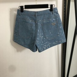 シャネル (CHANEL) 2025SS新作 コットン ショートパンツ 夏季新作