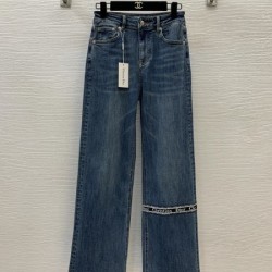 ディオール (DIOR) 2025SS新作 アトリエパッチ デニムジーンズ 個性的アイテム