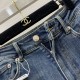 ディオール (DIOR) 2025SS新作 アトリエパッチ デニムジーンズ 個性的アイテム