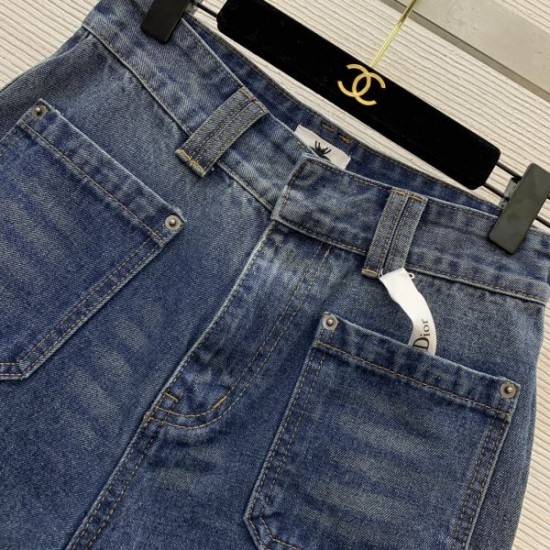 ディオール (DIOR) 2025SS新作 スリムフィット デニムパンツ マストハブ