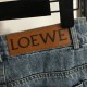 ロエベ (LOEWE) 2025SS新作 アナグラム刺繍 デニムジーンズ 夏季新作