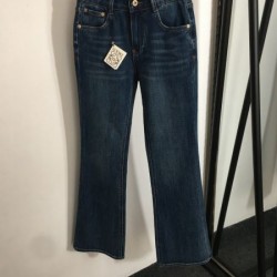 ロエベ (LOEWE) 2025SS新作 ハイウエスト デニムジーンズ 今季注目トレンド