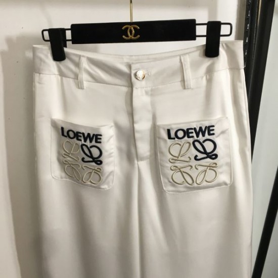 ロエベ (LOEWE) 2025SS新作 フレア ワイドパンツ 春夏コーデに活躍