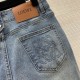 ロエベ (LOEWE) 2025SS限定 ストーンウォッシュ デニムジーンズ 年末完売人気