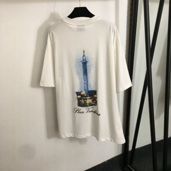 バレンシアガ (BALENCIAGA) 2025SS新作 ロゴプリント 半袖Tシャツ 人気モデル