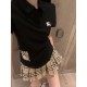 バーバリー (BURBERRY) 2025SS新作 チェック柄アクセント 半袖Tシャツ 春夏マストハブ