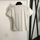 バーバリー (BURBERRY) 2025SS リラックスフィット ロゴ刺繍 半袖Tシャツ 上質コットン