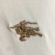 バーバリー (BURBERRY) 2025SS リラックスフィット ロゴ刺繍 半袖Tシャツ 上質コットン