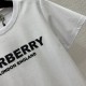 バーバリー (BURBERRY) 2025SS アイコニックストライプ 半袖Tシャツ 洗練カジュアル