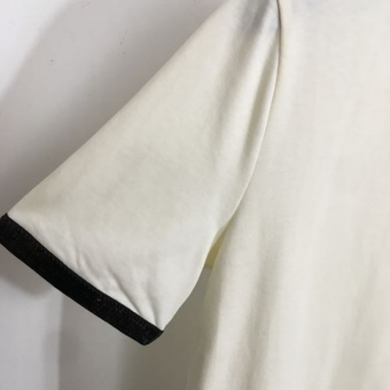 セリーヌ (CELINE) 2025SS ロゴパッチ 半袖Tシャツ エッセンシャルコレクション