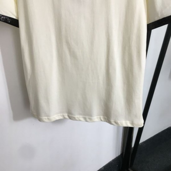 セリーヌ (CELINE) 2025SS ロゴパッチ 半袖Tシャツ エッセンシャルコレクション