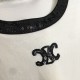 セリーヌ (CELINE) 2025SS ロゴパッチ 半袖Tシャツ エッセンシャルコレクション