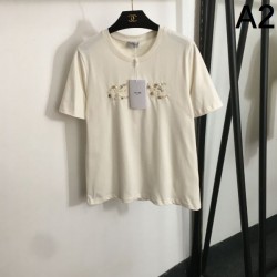 セリーヌ (CELINE) 2025SS クルーネック 半袖Tシャツ ベーシック＆エレガント
