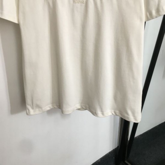 セリーヌ (CELINE) 2025SS クルーネック 半袖Tシャツ ベーシック＆エレガント