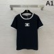 セリーヌ (CELINE) 2025SS限定 人気ロゴ 半袖Tシャツ 入手困難モデル