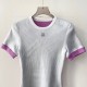 シャネル (CHANEL) 2025SS CCマーク 半袖トップス 春夏コレクション 人気