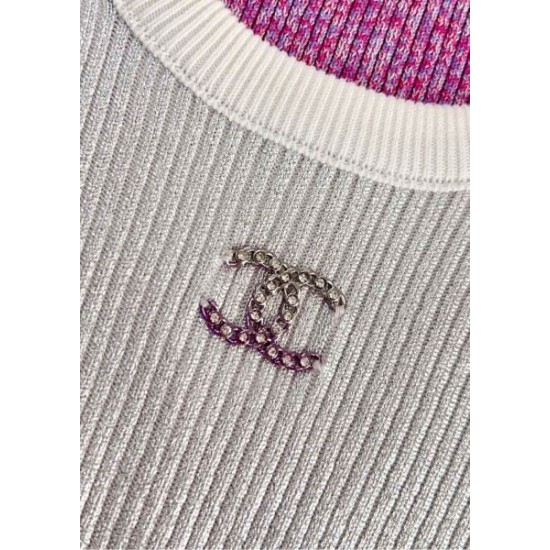 シャネル (CHANEL) 2025SS CCマーク 半袖トップス 春夏コレクション 人気