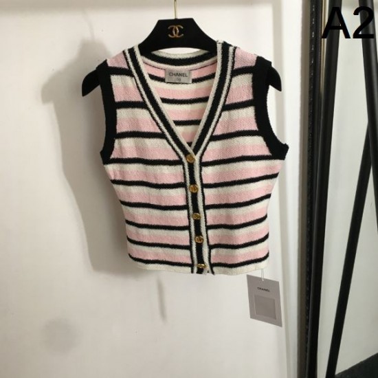 シャネル (CHANEL) 2025SS新作 カメリアモチーフ チョッキ ラグジュアリー