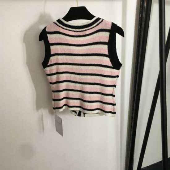 シャネル (CHANEL) 2025SS新作 カメリアモチーフ チョッキ ラグジュアリー