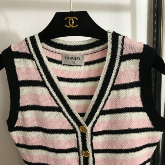 シャネル (CHANEL) 2025SS新作 カメリアモチーフ チョッキ ラグジュアリー