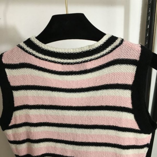シャネル (CHANEL) 2025SS新作 カメリアモチーフ チョッキ ラグジュアリー
