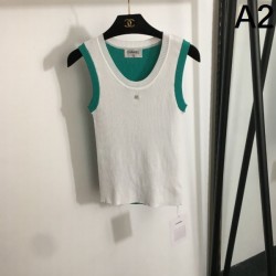 シャネル (CHANEL) 2025SS新作 パール装飾 ニットベスト プレタポルテ