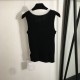 シャネル (CHANEL) 2025SS新作 パール装飾 ニットベスト プレタポルテ