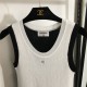 シャネル (CHANEL) 2025SS新作 パール装飾 ニットベスト プレタポルテ