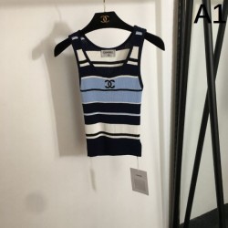 シャネル (CHANEL) 2025SS パステルカラー ニットベスト フェミニン＆シック
