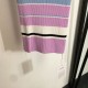 シャネル (CHANEL) 2025SS パステルカラー ニットベスト フェミニン＆シック