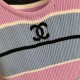 シャネル (CHANEL) 2025SS パステルカラー ニットベスト フェミニン＆シック