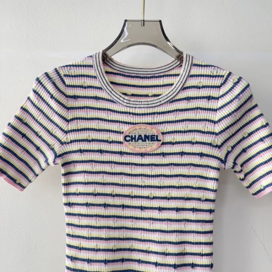 シャネル (CHANEL) 2025SS ココマーク 半袖トップス 雑誌掲載 人気アイテム