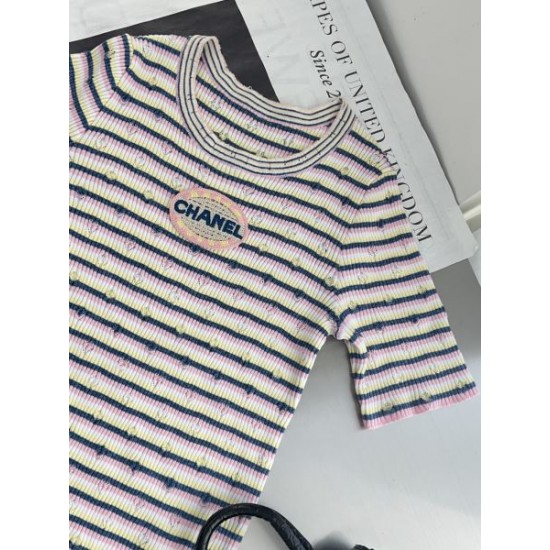 シャネル (CHANEL) 2025SS ココマーク 半袖トップス 雑誌掲載 人気アイテム
