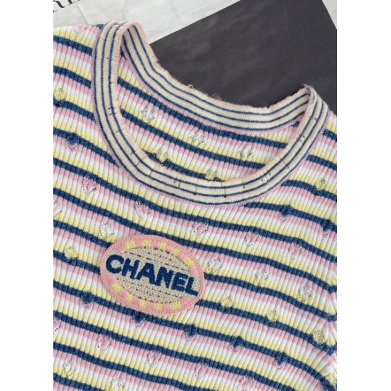 シャネル (CHANEL) 2025SS ココマーク 半袖トップス 雑誌掲載 人気アイテム