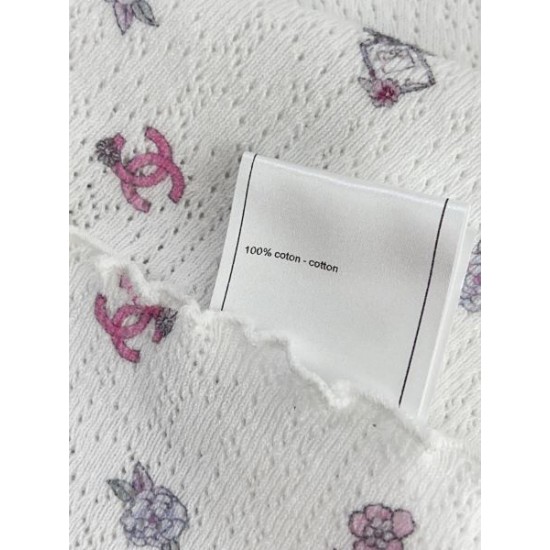 シャネル (CHANEL) 2025SS新作 シルクブレンド 半袖トップス サマースタイル