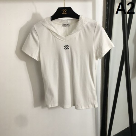 シャネル (CHANEL) 2025SS新作 アイコンプリント 半袖Tシャツ 注目アイテム