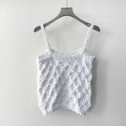 シャネル (CHANEL) 2025SS新作 マトラッセ風 キャミソール 夏のマスト