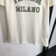 プラダ (PRADA) 2025SS新作 コットンポプリン 半袖Tシャツ お買い得