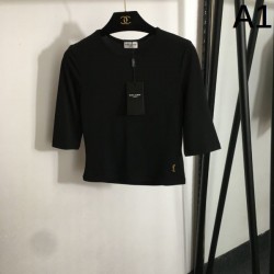 イヴサンローラン (YSL) 2025SS限定 VVIP価格 ロゴ半袖Tシャツ