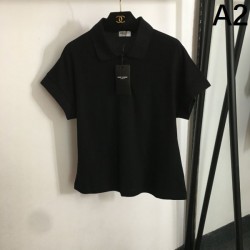 イヴサンローラン (YSL) 2025SS新作 モノグラム 半袖Tシャツ きちんと感