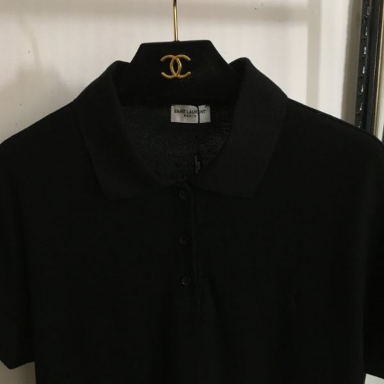 イヴサンローラン (YSL) 2025SS新作 モノグラム 半袖Tシャツ きちんと感