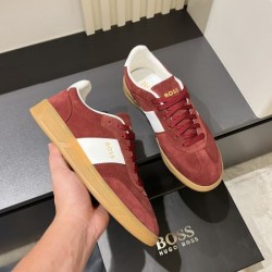 HUGO BOSS ヒューゴボス 2025SS 定番デザイン メンズ用 カジュアルシューズ