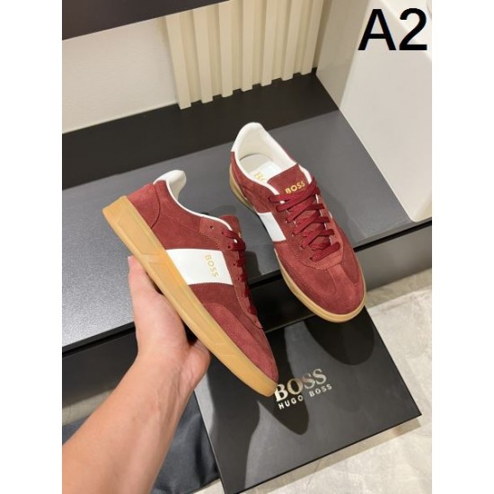 HUGO BOSS ヒューゴボス 2025SS 定番デザイン メンズ用 カジュアルシューズ HUGO BOSS ヒューゴボス 2025SS 定番デザイン メンズ用 カジュアルシューズ