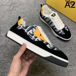 FENDI フェンデイ 2025SS トレンド感たっぷり メンズ用 カジュアルシューズ