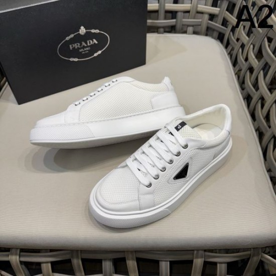 PRADA プラダ 2025SS 人カジュアルスタイル メンズ用 カジュアルシューズ PRADA プラダ 2025SS 人カジュアルスタイル メンズ用 カジュアルシューズ