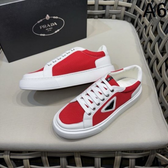 PRADA プラダ 2025SS 人カジュアルスタイル メンズ用 カジュアルシューズ PRADA プラダ 2025SS 人カジュアルスタイル メンズ用 カジュアルシューズ