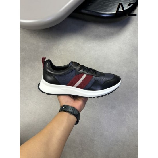 BALLY バリー 2025SS レトロ感のあるデザイン メンズ用 スニーカー BALLY バリー 2025SS レトロ感のあるデザイン メンズ用 スニーカー